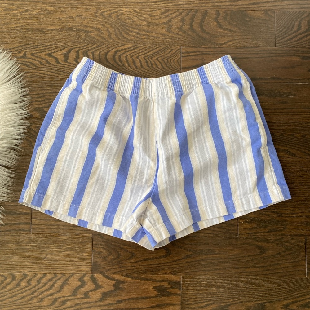 Aritzia - Wilfred Striped linen shorts